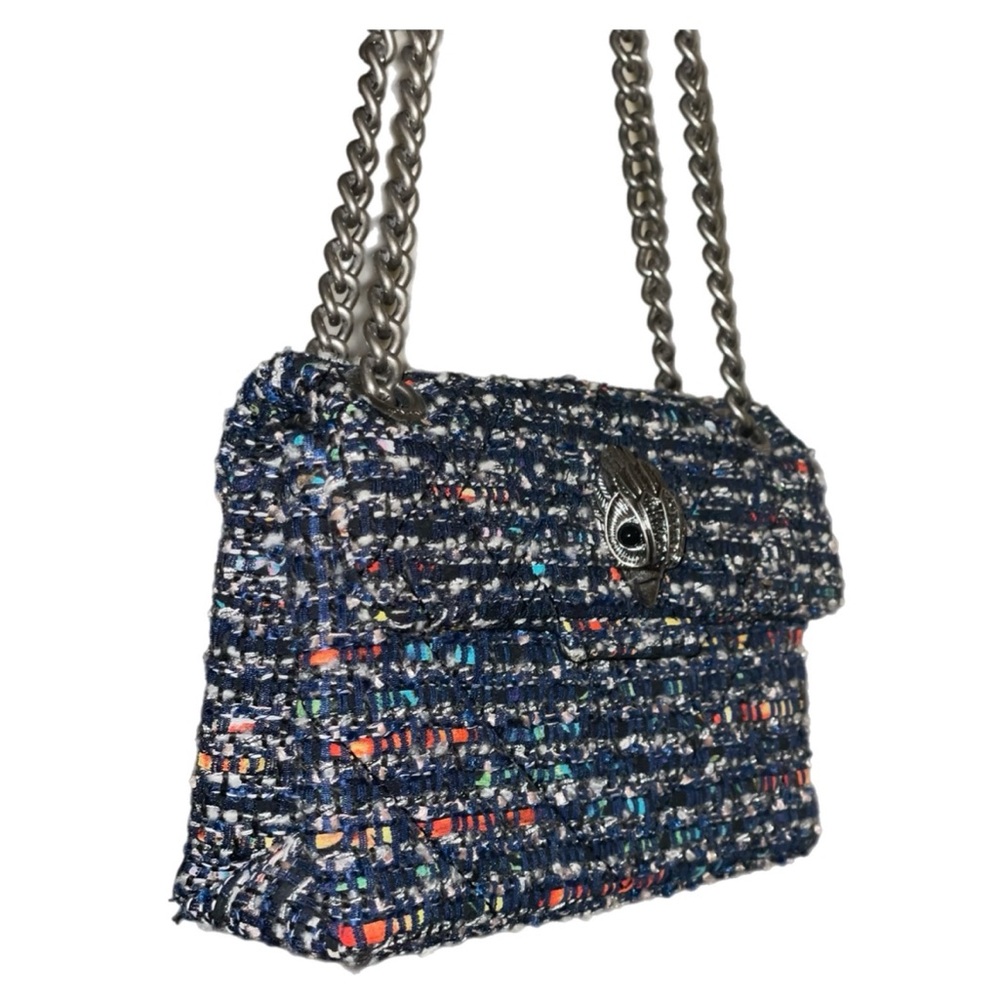 Kurt Geiger mini Multicolour tweed Kensington bag NWOT